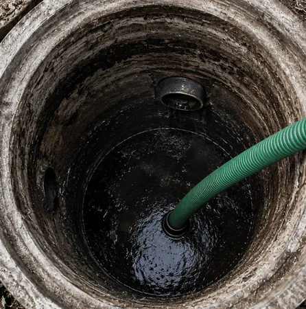 Septic tank cleaning service